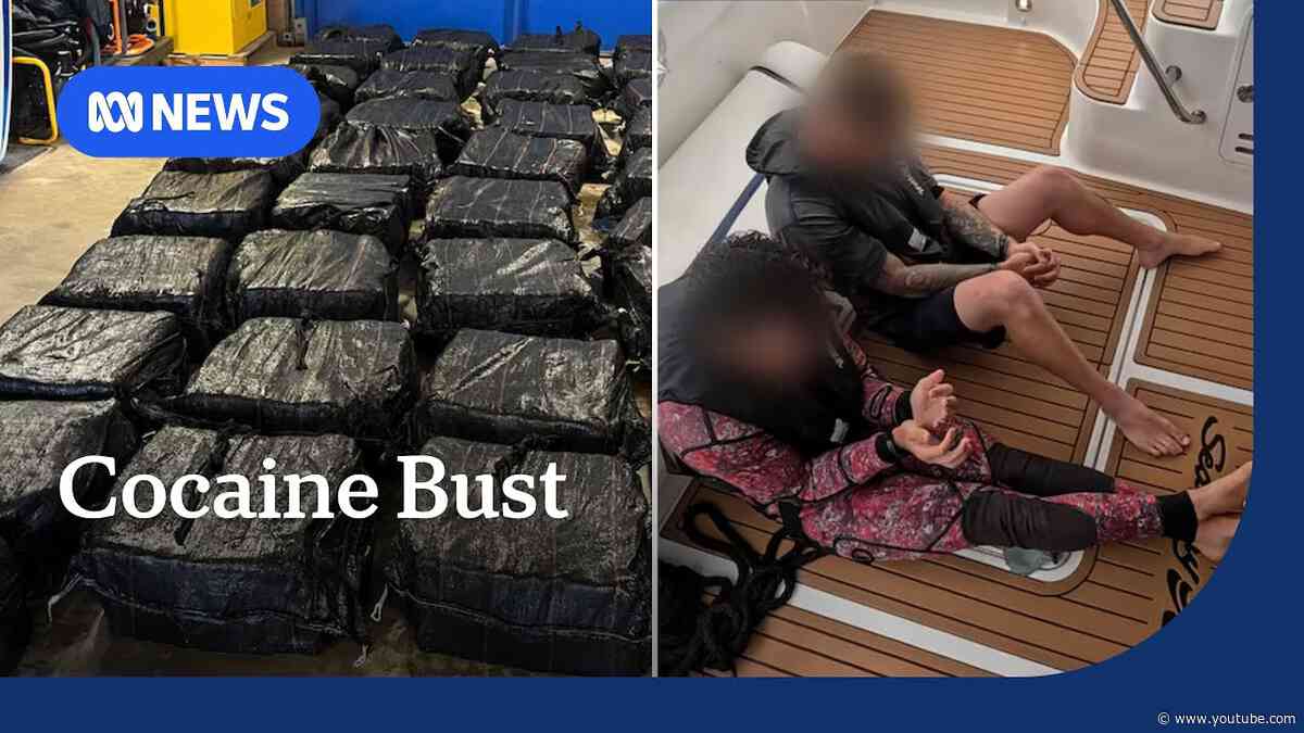 NSW Police seize $600m worth of cocaine on boat off Nambucca Heads | ABC NEWS