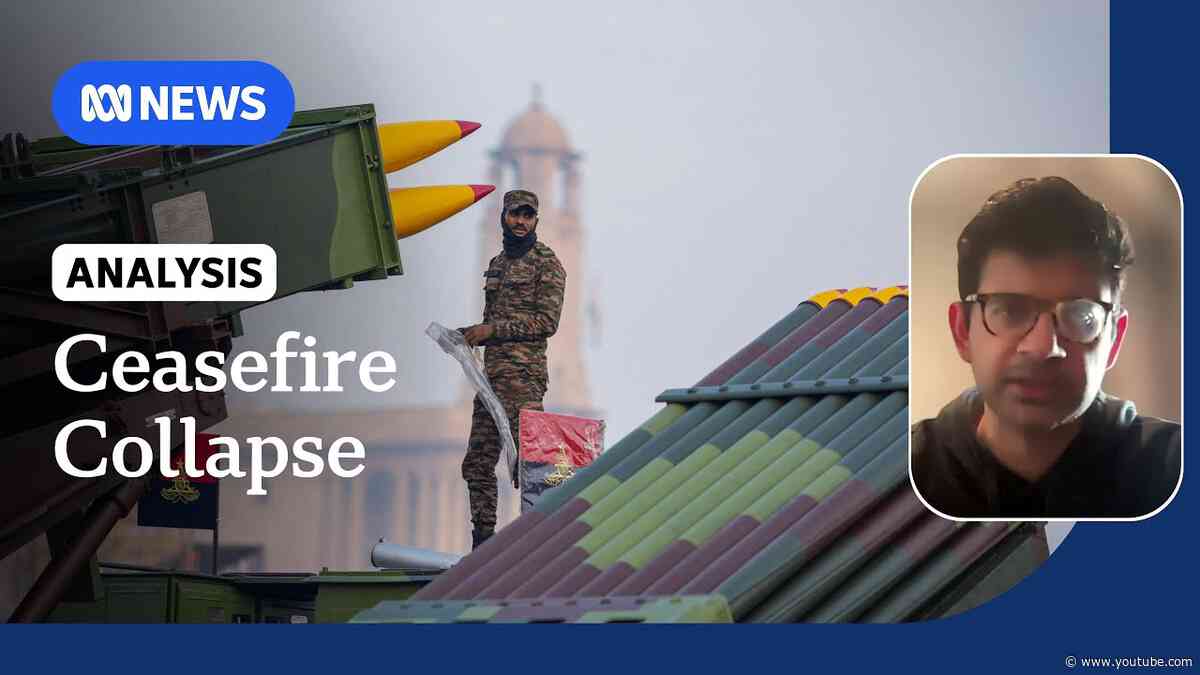 Can the collapsed India-Pakistan ceasefire be salvaged? | ABC NEWS