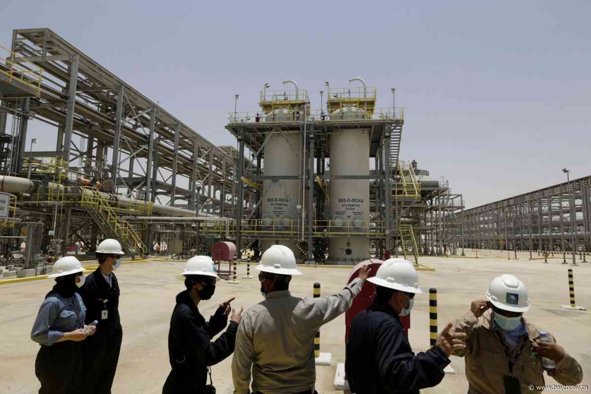 Saudi oil giant Aramco announces first-quarter profits of $26 billion, down 4.6% from a year earlier