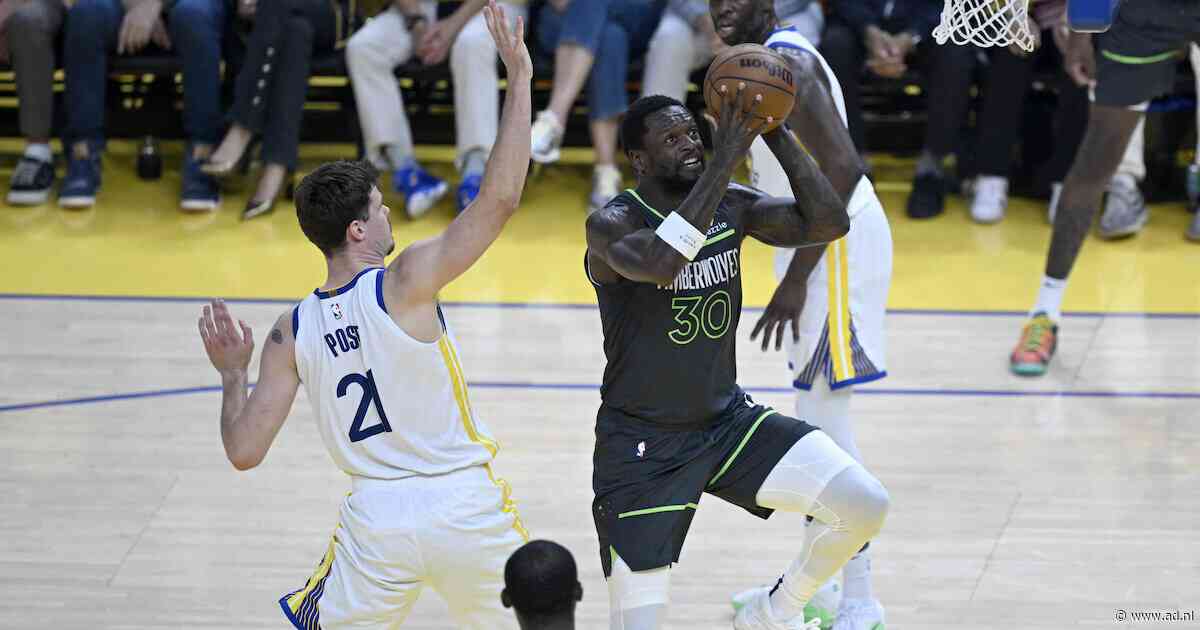 Quinten Post op achterstand met Golden State Warriors in series tegen Minnesota Timberwolves