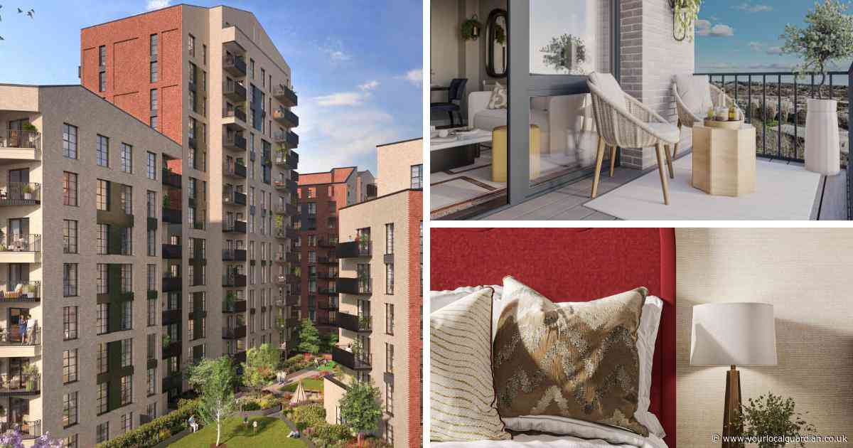 The south west London area with 94 new homes, parks and easy central links
