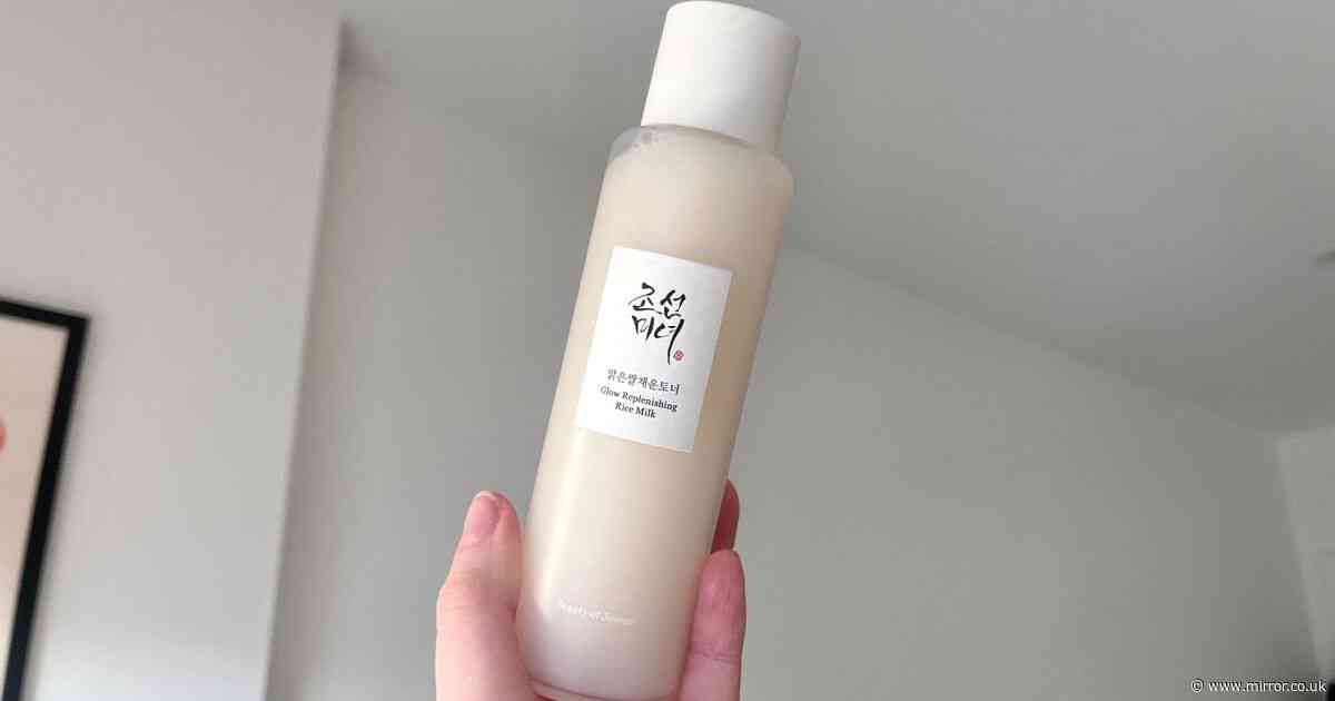 'I used a milky toner that promises glass skin and was stopped on the street to ask for my skincare'