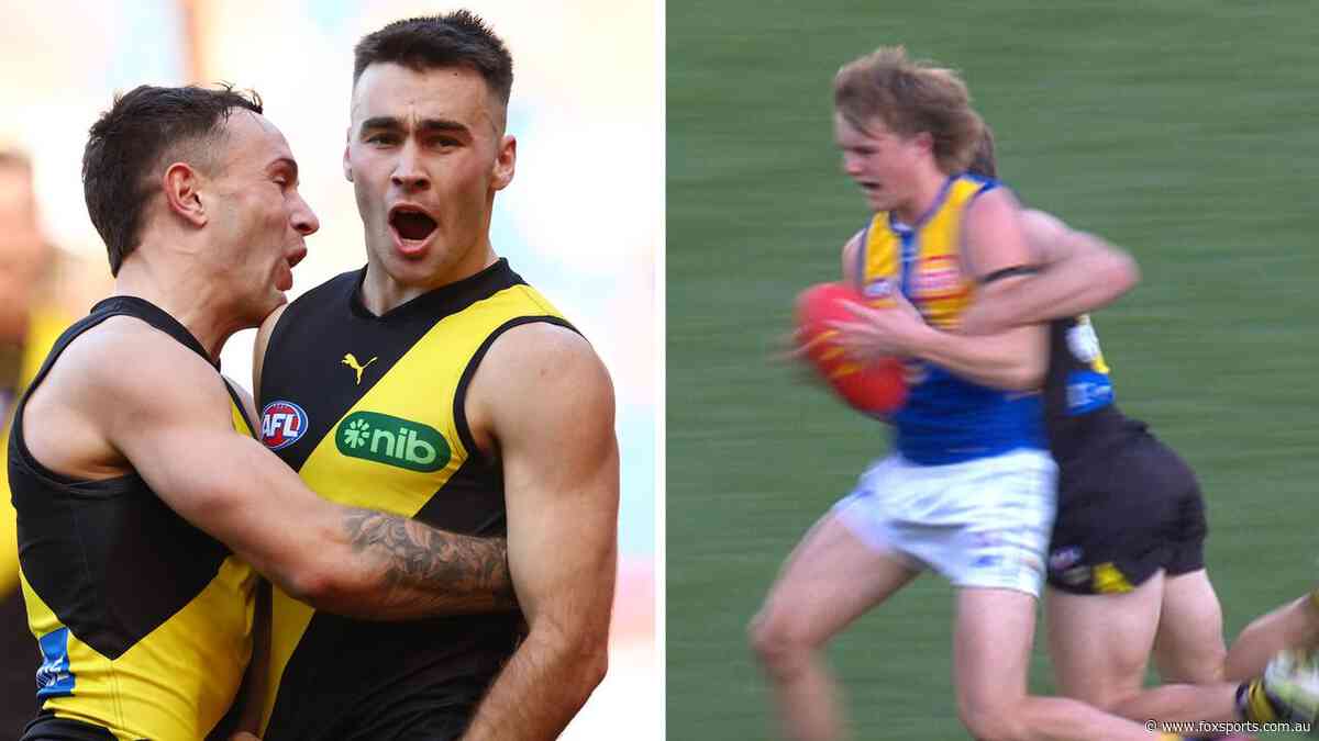 ‘Tackle of the year!’ Young cub’s epic act saves Tigers from heart-stopping upset to winless Eagles