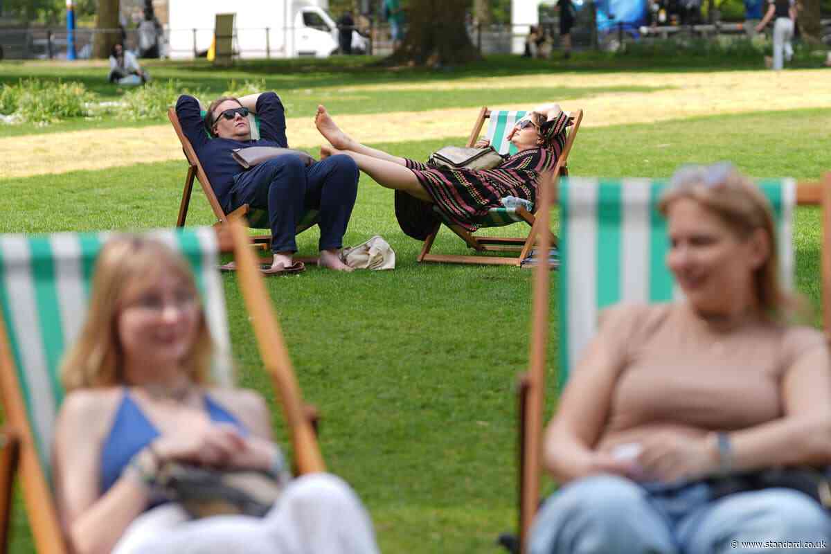 London to bask in temperatures hotter than Ibiza as capital braces for 24C heat