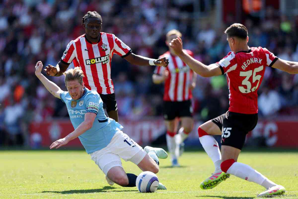 Southampton apologise to Derby after surpassing Premier League record: ‘Sorry if we got your hopes up’