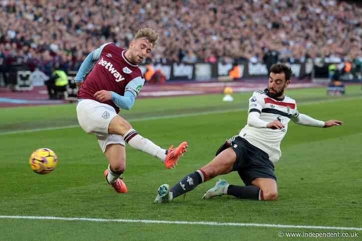 Why is Manchester United vs West Ham not on TV?