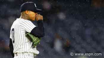 Yankees' Stroman has setback in rehab of knee