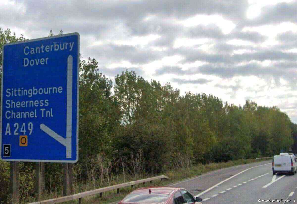 Motorway queues easing after overturned car causes lengthy delays