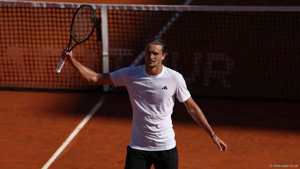 Zverev, Sabalenka among winners at Italian Open