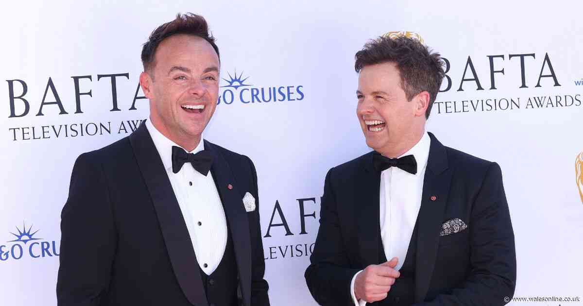 BAFTA TV Awards 2025 winners list in full as Ant and Dec miss out on gong
