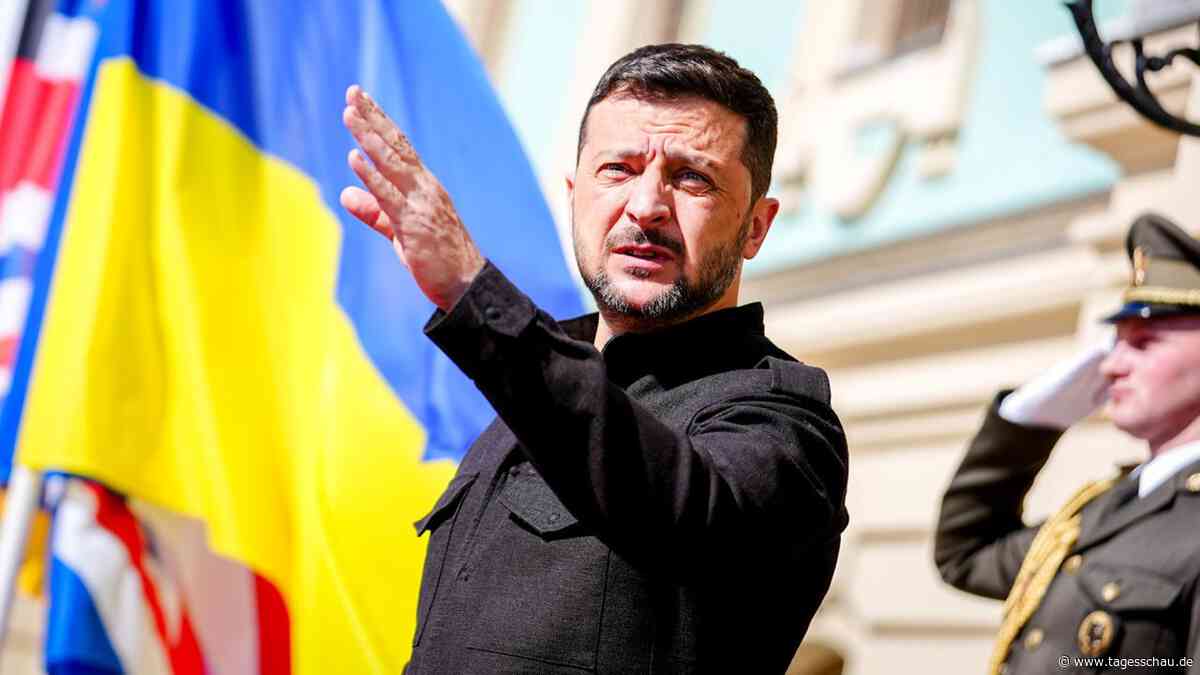 Selenskyj will Putin am Donnerstag in der Türkei treffen