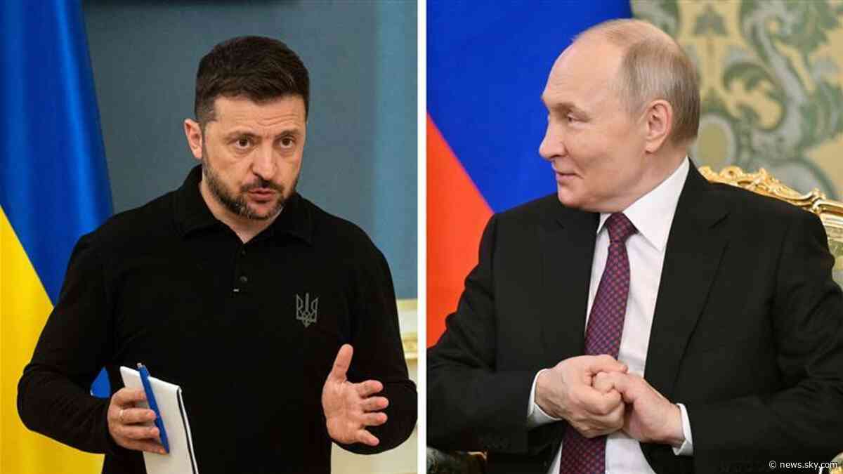 Zelenskyy offers to meet Putin 'personally' in Turkey