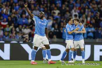 Krijgen we een ultieme ‘testmatch’? Inter sluipt tot op 1 puntje van Napoli in Italiaanse titelstrijd