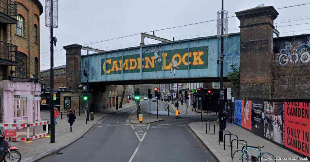 Man dies after 'fall from height' near Camden Market