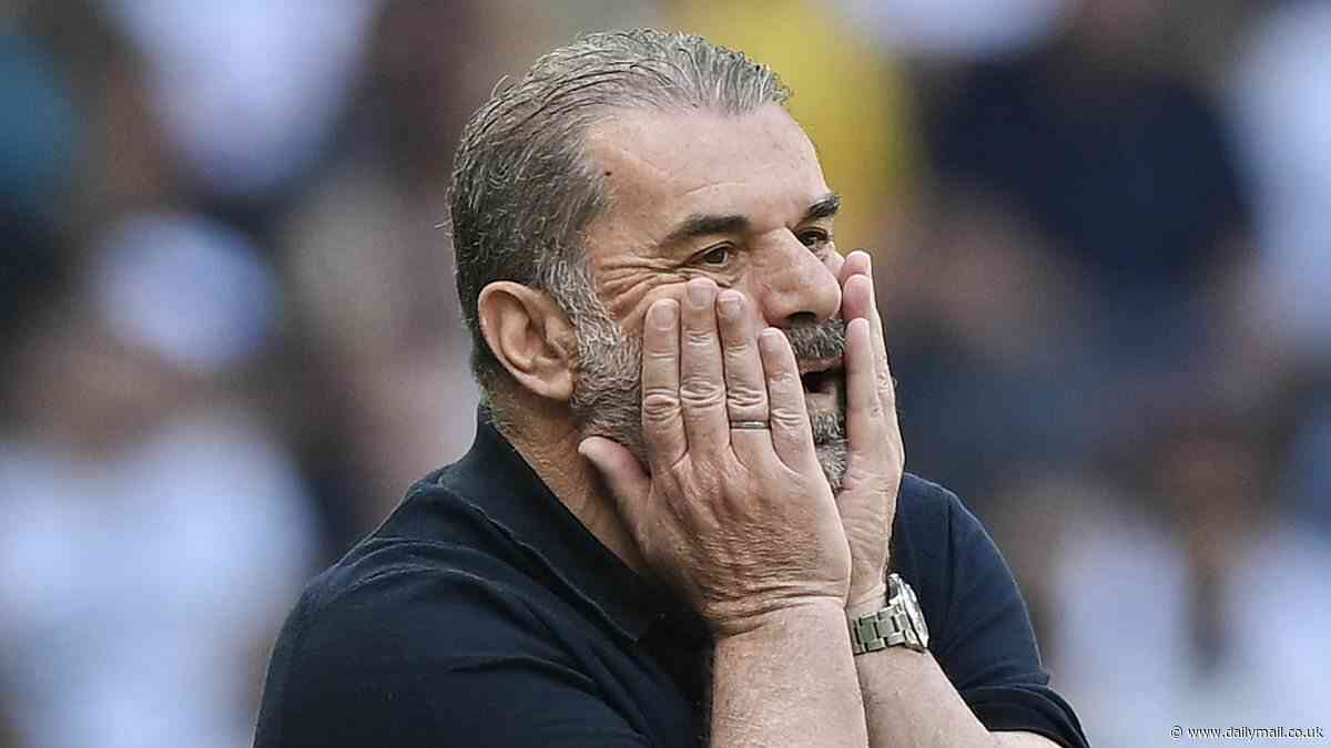 Tottenham 0-2 Crystal Palace: Ange Postecoglou's side plummet to SEVENTEENTH in Premier League after Eberechi Eze brace piles more misery on Spurs boss
