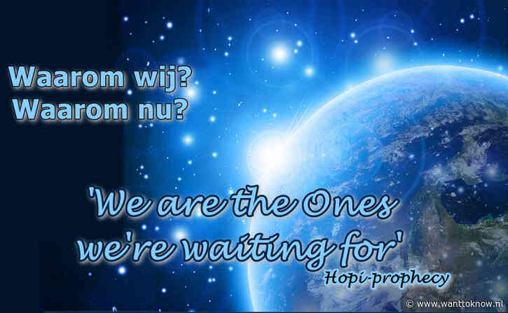 Waarom wij? Waarom nu?