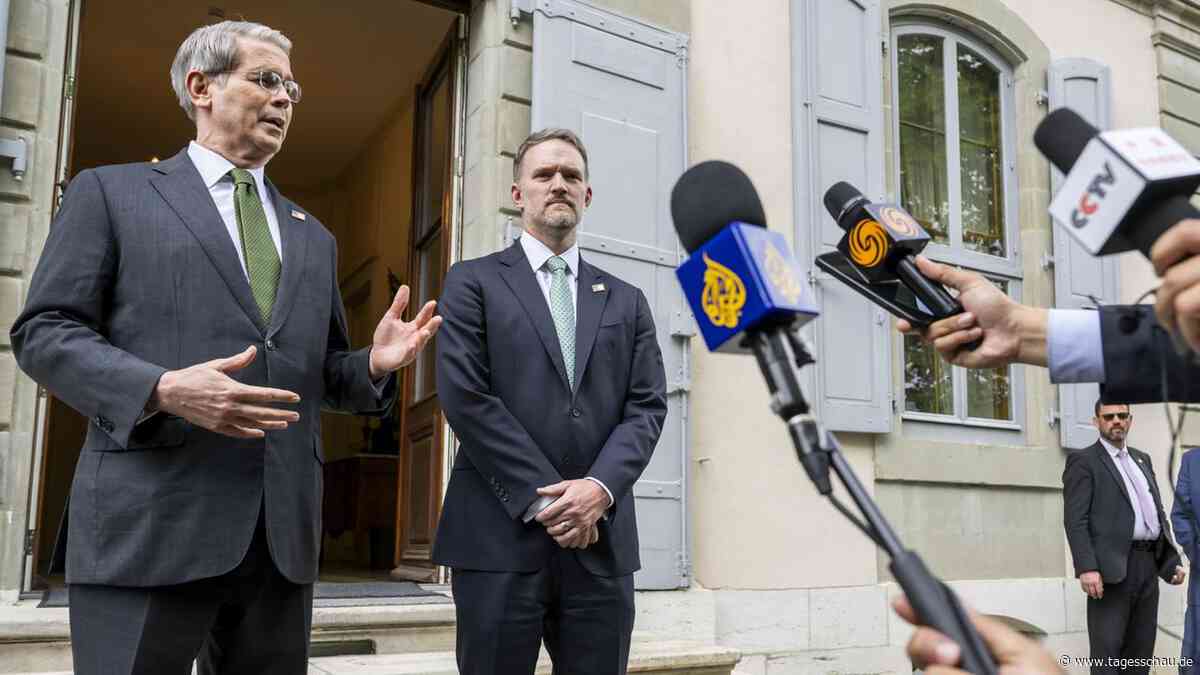 Verhandlungen in Genf: USA melden Einigung im Zollstreit mit China