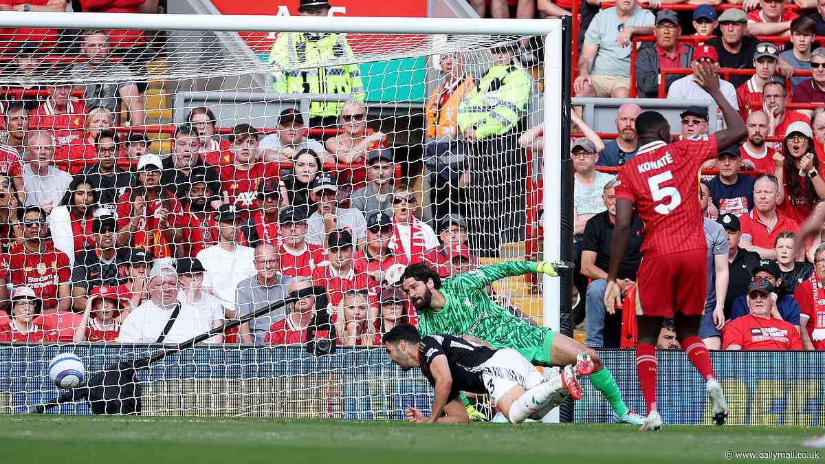 Liverpool 2-2 Arsenal RECAP: Gunners fight back from 2-0 down to earn a point as Trent Alexander-Arnold is BOOED by home fans after announcing his exit