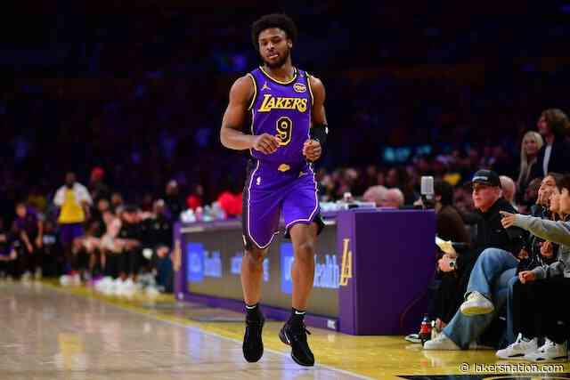 Lakers News: Bronny James Proud Of Growth During Rookie Season