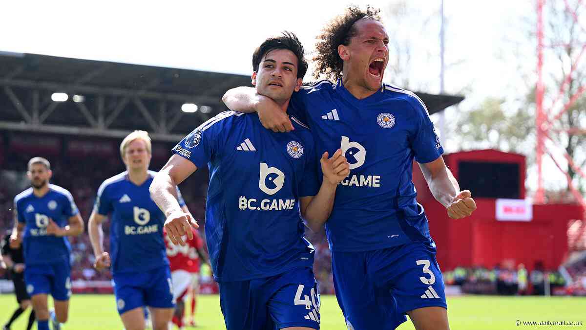 Nottingham Forest 2-2 Leicester: Facundo Buonanotte nets late equaliser to dent Reds' Champions League hopes
