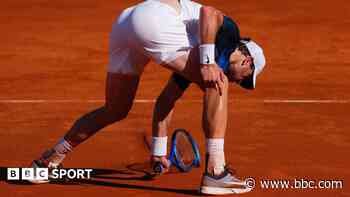 Draper smashes racquet during hard-fought Rome win