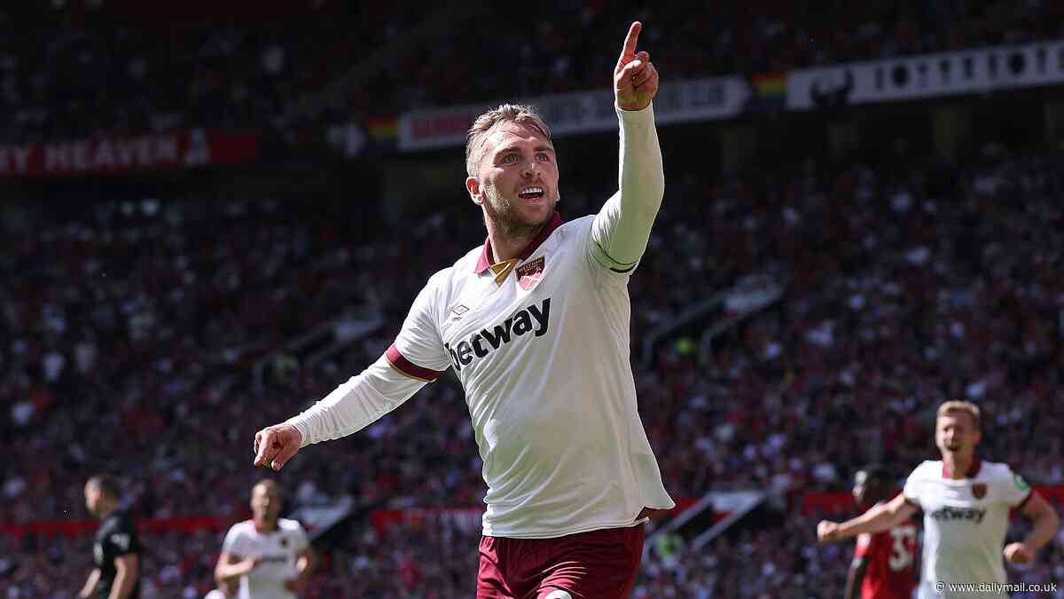 Manchester United vs West Ham - Premier League RECAP: Jarrod Bowen and Tomas Soucek on target in latest hammer blow for Ruben Amorim
