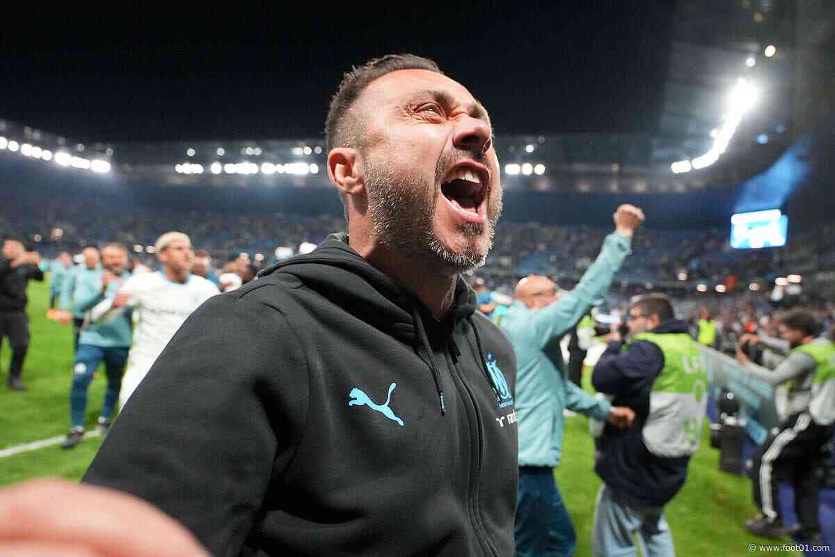 L'OM sur le podium malgré les arbitres, De Zerbi est fier