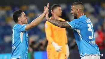 Napoli verspeelt punten tegen Genoa en leidt nog met 1 punt