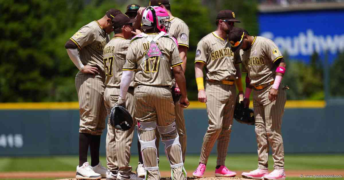 Padres stymied by Rockies in third game of series