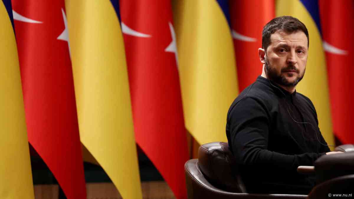 Zelensky donderdag persoonlijk naar Turkije voor vredesonderhandelingen
