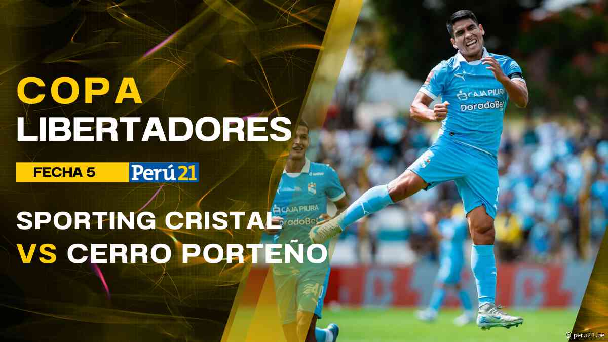 ¡Vamos, Perú! Sporting Cristal vs Cerro: Fecha, hora y alineaciones por Copa Libertadores