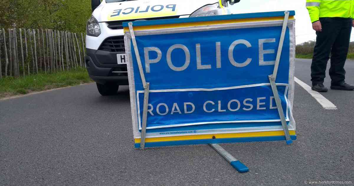 Live updates: emergency road closure after crash on A-road