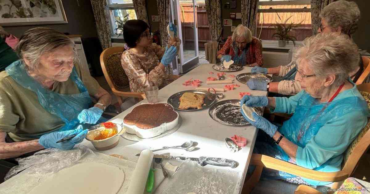 Care home residents win Easter cake competition