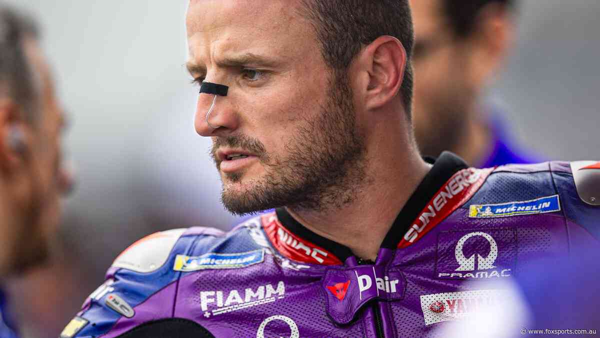 Aussie star ‘dumbfounded and devastated’ as golden MotoGP victory chance washed away