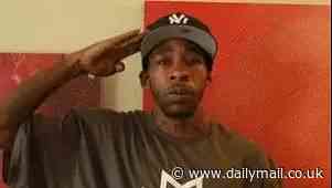 50 Cent's rapper friend Bang Em Smurf is staying in a taxpayer-funded UK asylum hotel - after being jailed over a shootout in the US