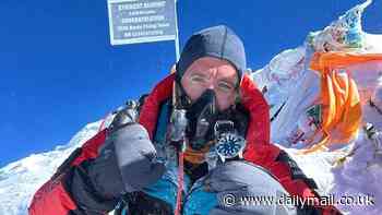 Former Royal Marine from 'the flattest part of the UK' completes the world's longest triathlon and scales Mount Everest - eight months after leaving Dover