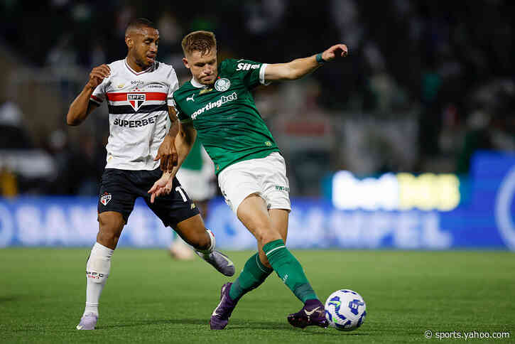 Vitor Roque scores late, Palmeiras end São Paulo’s unbeaten run