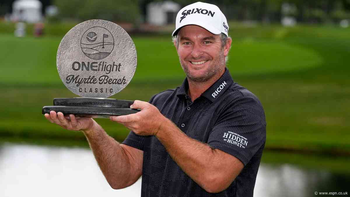 Fox chips in from 50 feet to win at Myrtle Beach