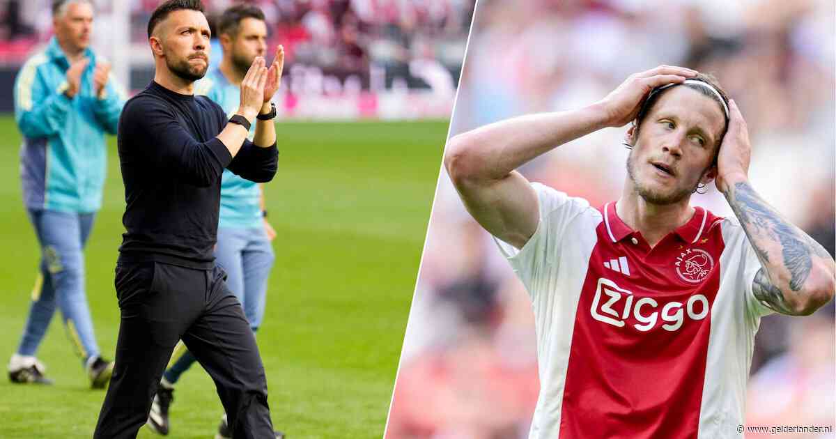 Ajax van de hemel naar de hel op knotsgekke zondag: ‘Het is onvoldoende, daar gaan we kritisch naar kijken’