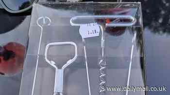 People baffled by metal tool that came with corkscrew and bottle opener but it has a simple explanation