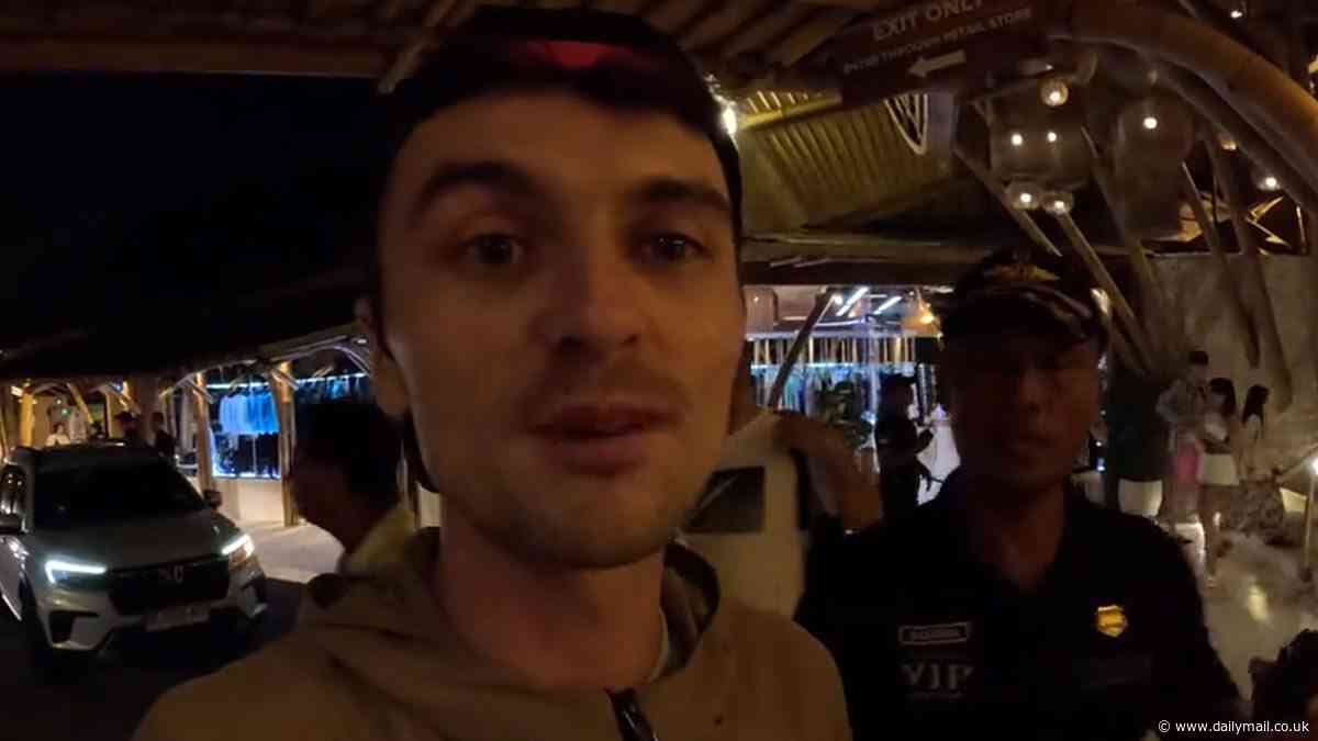 Tourist clashes with security at famous Bali beach club after complaining about a 'disgusting' discovery - but there's a big reason not everyone is on his side