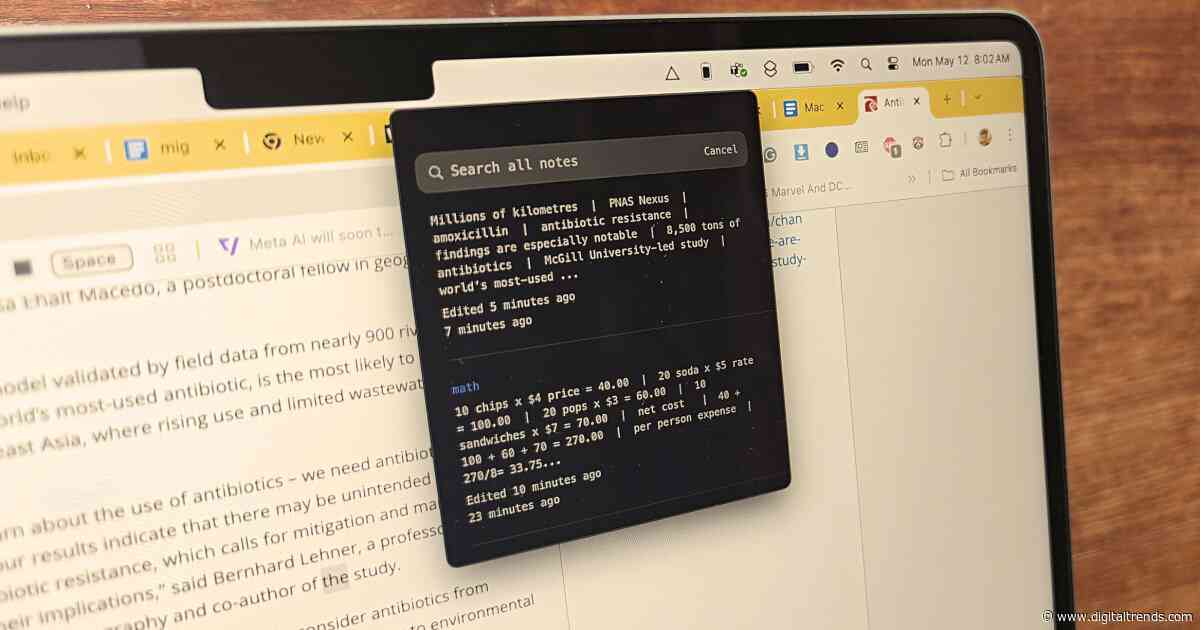 I tried a $5 scratchpad app for the Mac. I’ll never go back to Apple Notes