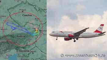 Im Luftraum nahe der Region: Austrian-Flugzeug gerät in schweres Unwetter und muss umdrehen