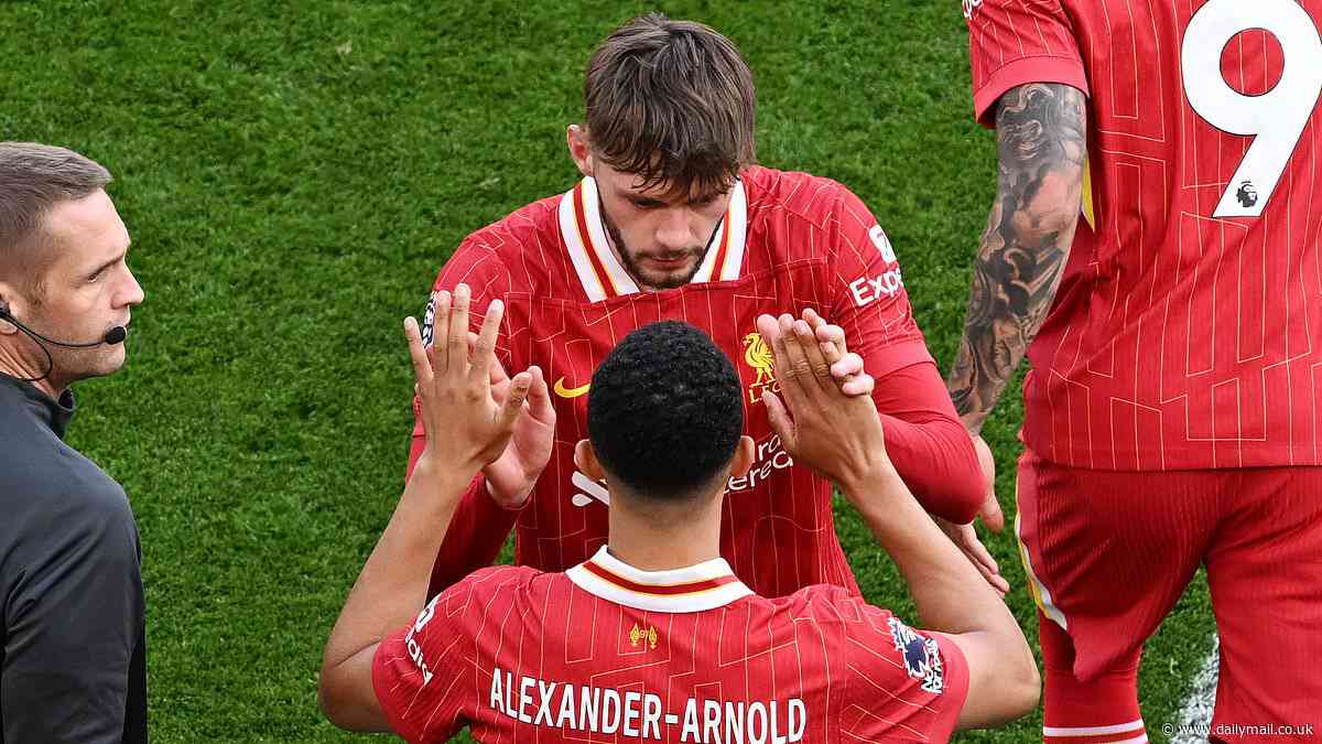 Conor Bradley showed he's ready to fill Trent Alexander-Arnold's boots at Liverpool after taking his chance against Arsenal, writes LEWIS STEELE