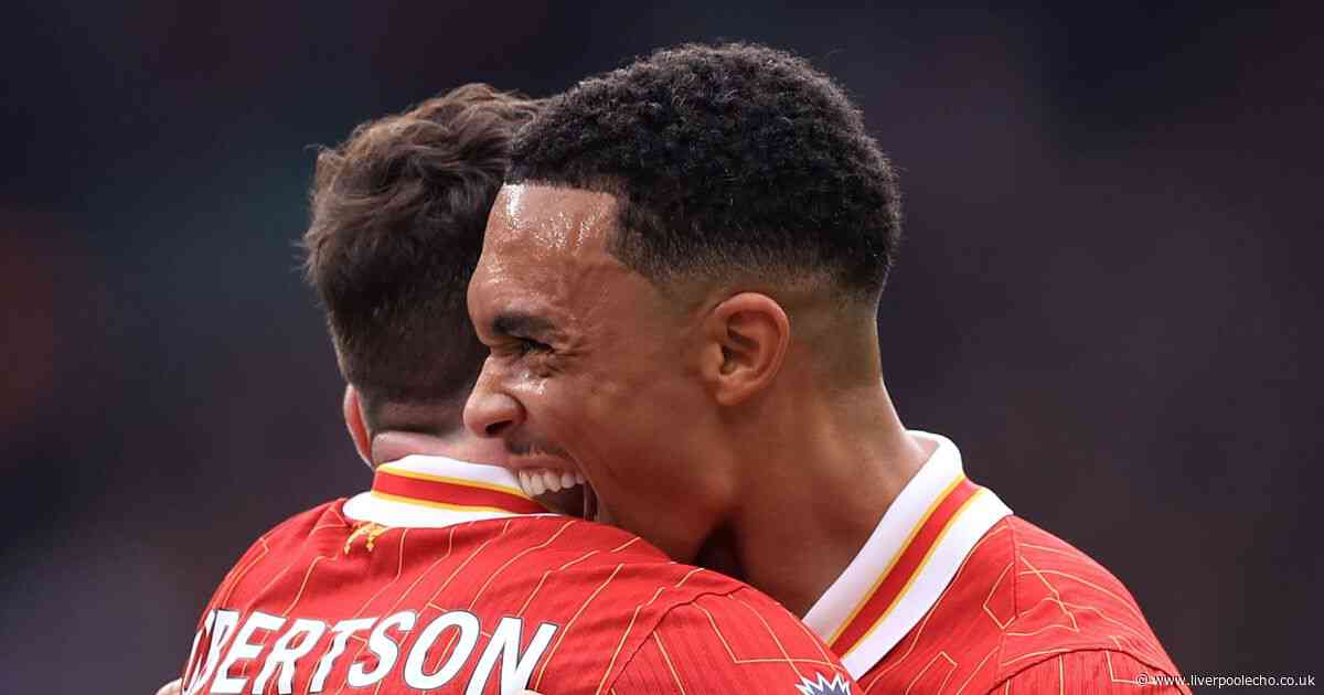 Trent Alexander-Arnold responds to Andy Robertson message after Liverpool boos