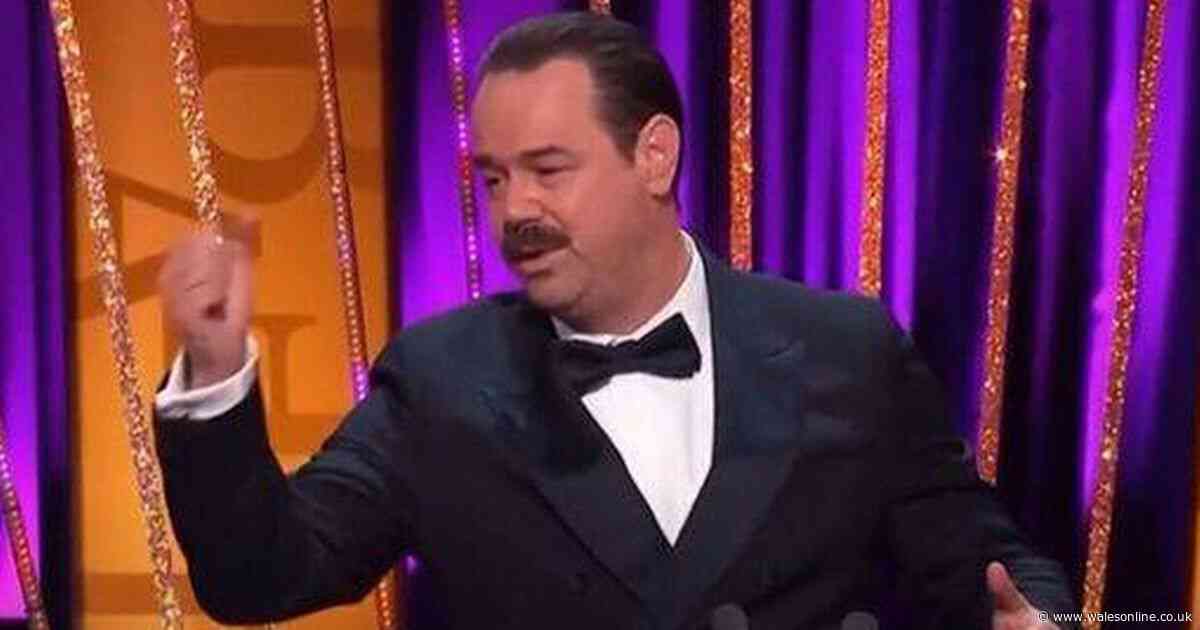 BAFTAs 2025 moments that weren't aired including Danny Dyer's expletive speech