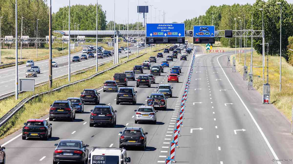 Drukkere ochtendspits op eerste werkdag met werkzaamheden op A1 en A12