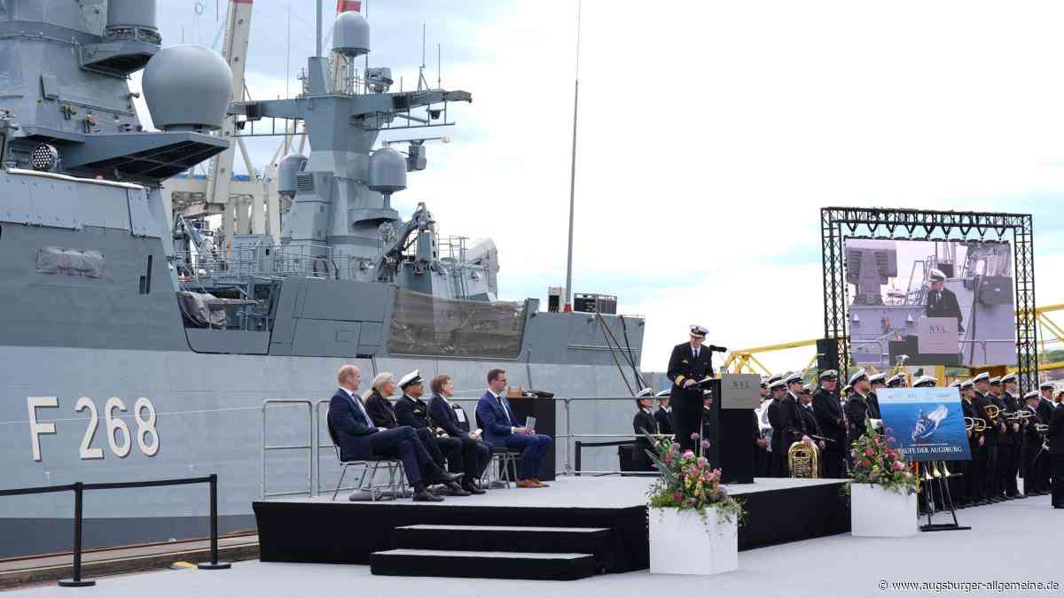 Marineschiff: So erlebten Teilnehmer die Taufe der Korvette „Augsburg“