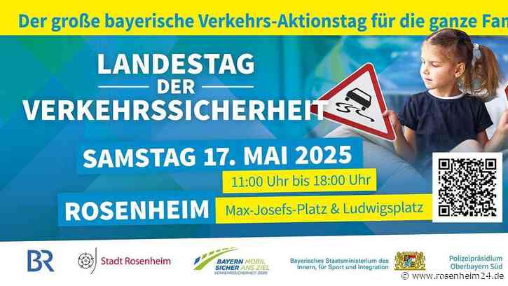 Gurtschlitten, Heli-Simulator und Rauschbrillen: Landestag der Verkehrssicherheit in Rosenheim