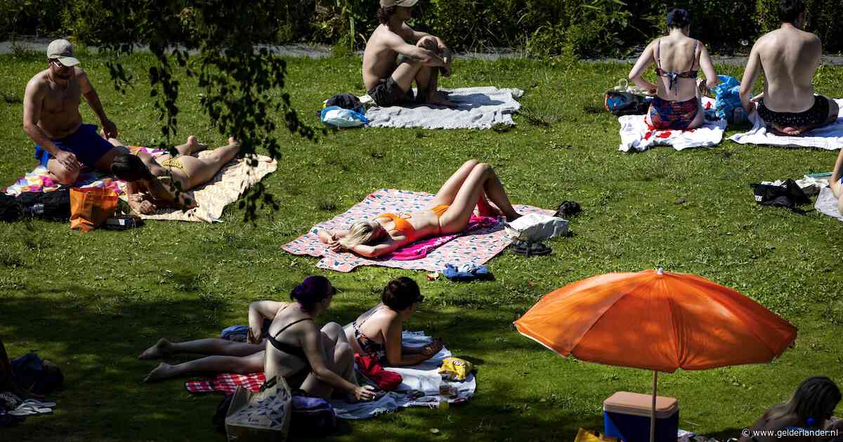 Zomers begin van een warme week, regen valt er komende tijd niet